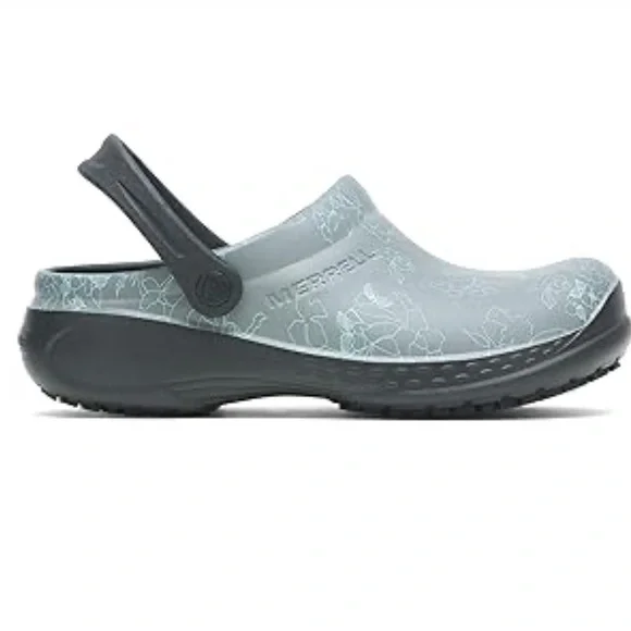 Merrell Women's Encore Service Pro Size 11 Charcoal Oil and Slip Resistant Shoe - Picture 12 of 13